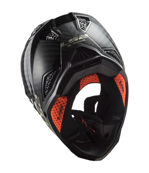CASQUE CROSS MX703 C X-FORCE GLOSS CARBON - LS2