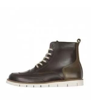 BASKETS LIBERTY CUIR ANILINE CIRÉ - HELSTONS