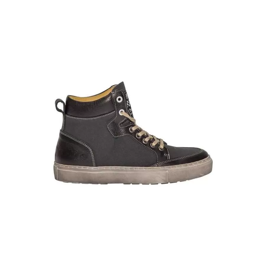 BASKETS MAYA TOILE ARMALITH-CUIR - HELSTONS