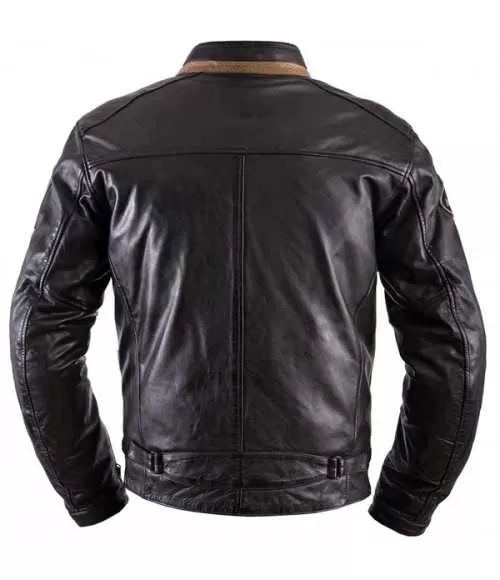 BLOUSON ACE CUIR RAG - HELSTONS