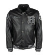 BLOUSON CHEYENNE CUIR RAG - HELSTONS