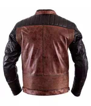 BLOUSON CRUISER CUIR RAG - HELSTONS