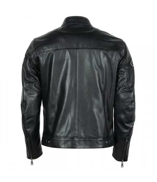 BLOUSON RACE CUIR ANILINE - HELSTONS