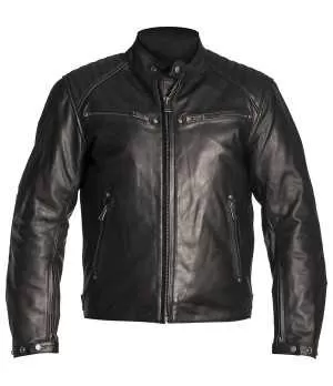 BLOUSON ROCKET CUIR BUFFALO - HELSTONS