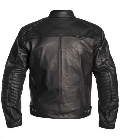 BLOUSON ROCKET CUIR BUFFALO - HELSTONS