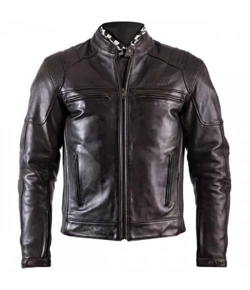BLOUSON TRUST CUIR DIRTY - HELSTONS