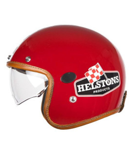 CASQUE JET FLAG HELMET FIBRE DE CARBONE - HELSTONS