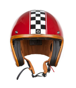 CASQUE JET FLAG HELMET FIBRE DE CARBONE - HELSTONS