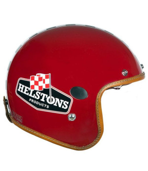 CASQUE JET FLAG HELMET FIBRE DE CARBONE - HELSTONS