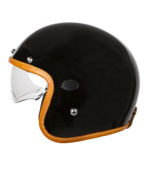 CASQUE JET NAKED HELMET FIBRE DE CARBONE - HELSTONS