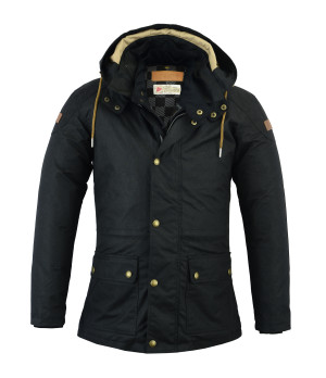 Blouson TEXTILE HOMME LE WAX (Noir) - ORIGINAL DRIVER