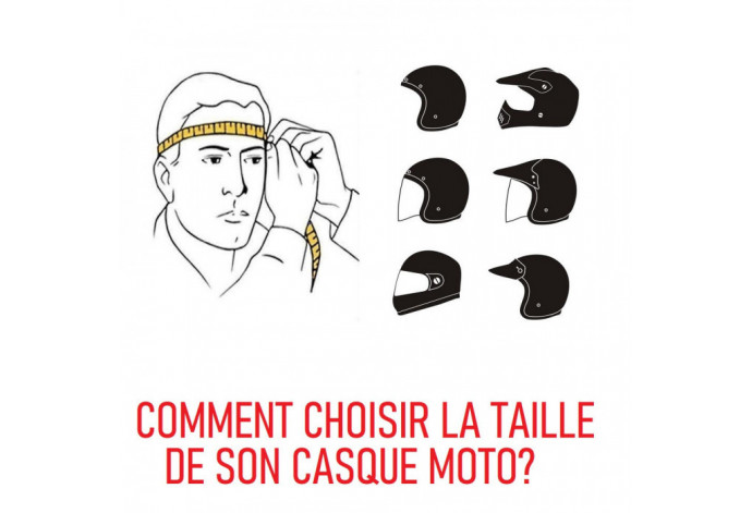 Comment choisir la bonne taille de casque moto?